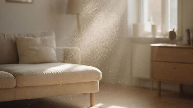 Откуда берется пыль в доме