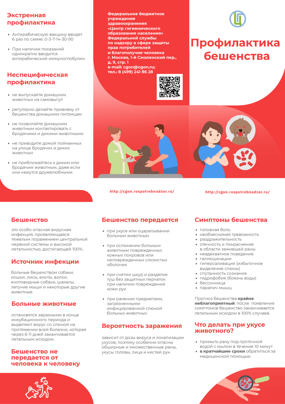 Профилактика бешенства