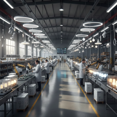 Санитарные требования для производства люминофоров и ламп