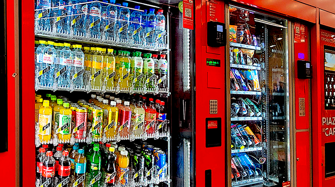 Покупка товаров с использованием автоматов