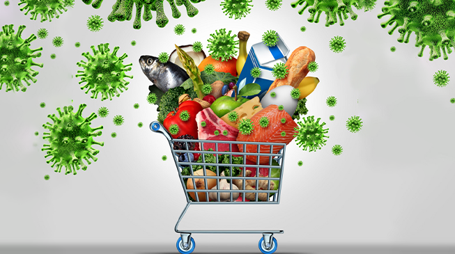 Наиболее часто встречающиеся простейшие, передающиеся с пищевыми продуктами