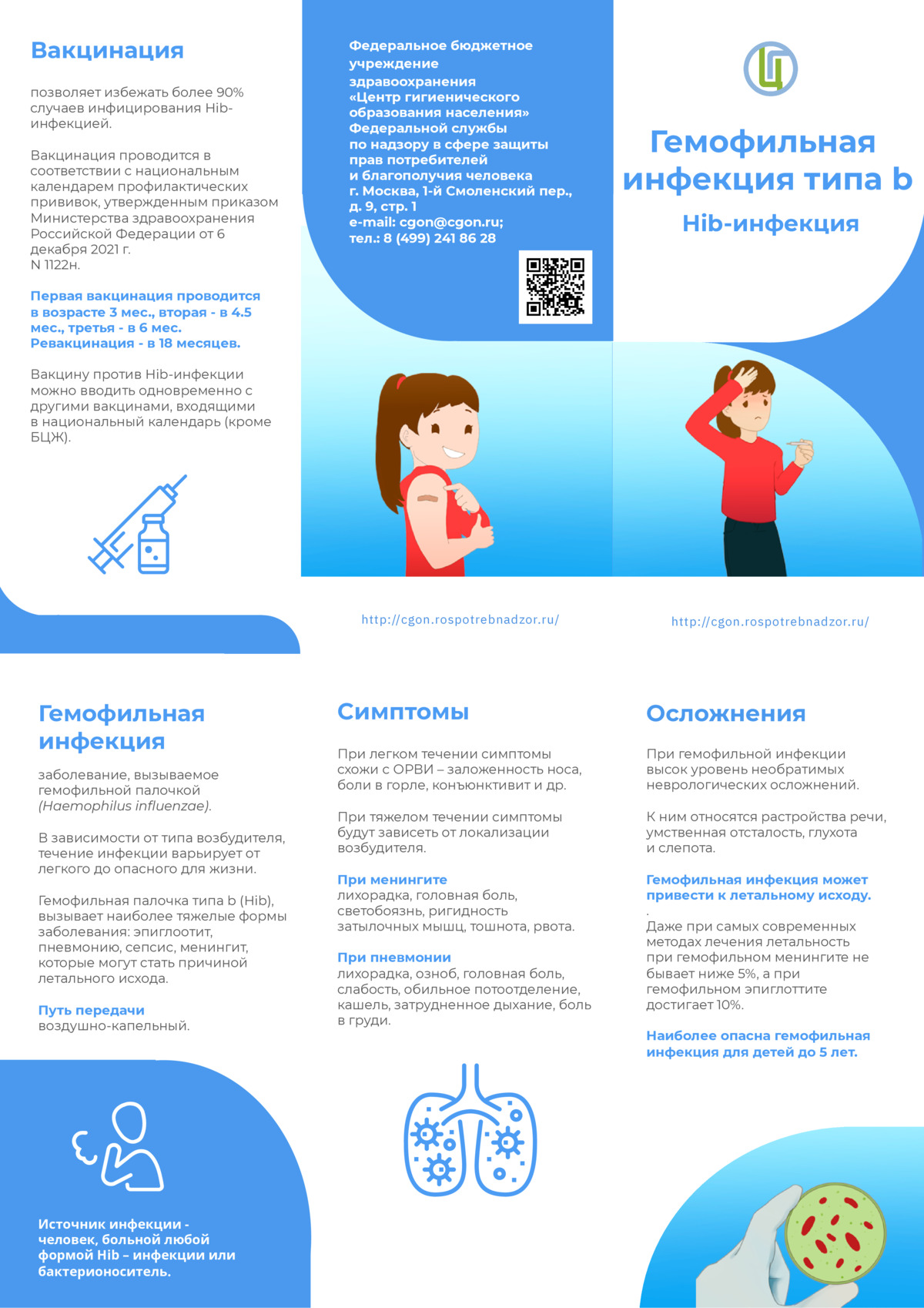 Гемофильная инфекция типа b