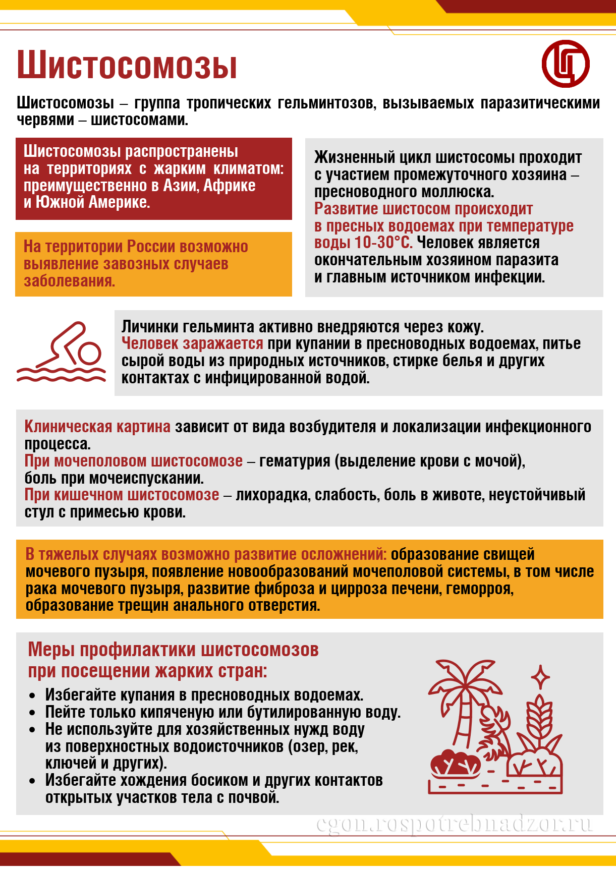 Шистосомозы