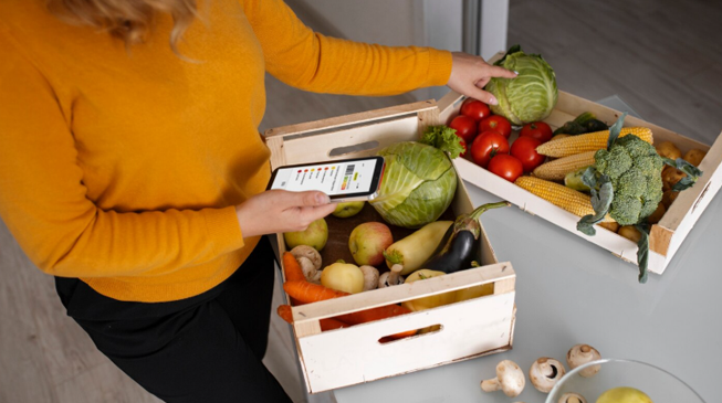 Дистанционная покупка  продуктов питания к новогоднему столу. Будьте бдительны