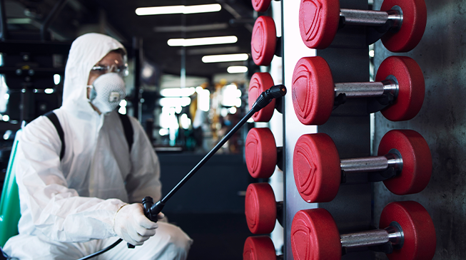 Организация и проведение дезинфекционных мероприятий на различных объектах в период подготовки и проведения массовых мероприятий