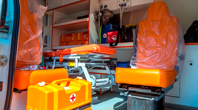 Дезинфекция машин скорой медицинской помощи