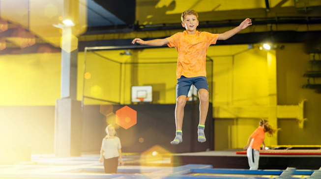 Безопасность детей в батутных центрах