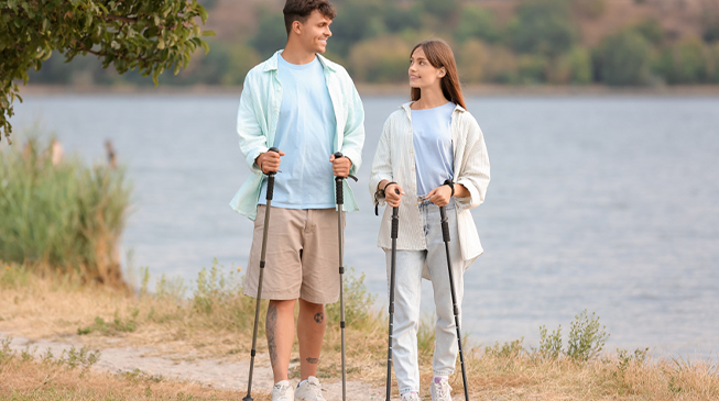 Что такое скандинавская ходьба с палками?