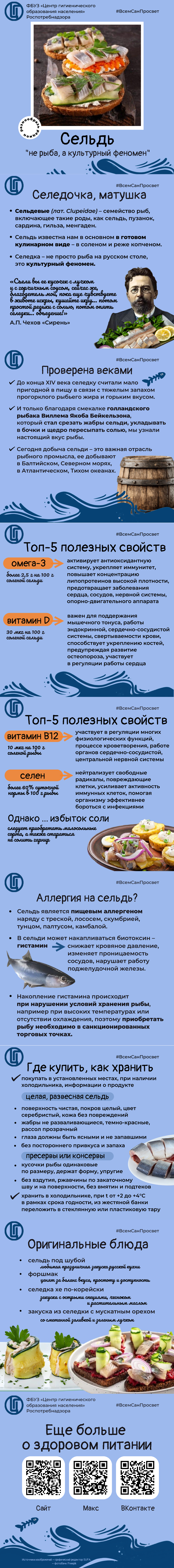 Разнообразь рацион. Сельдь