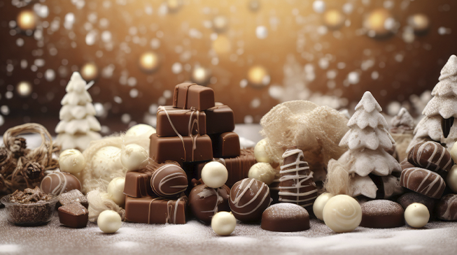 Сладкий новогодний подарок