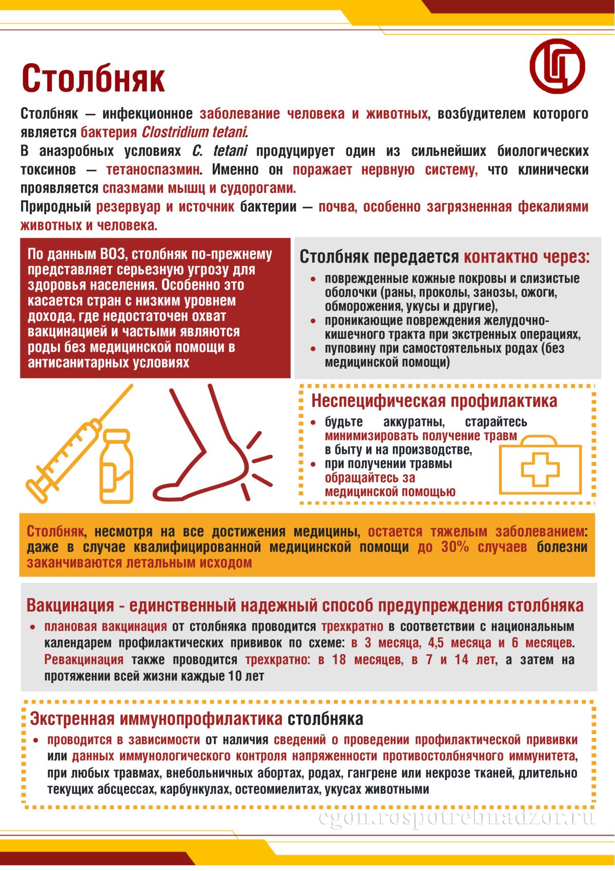 Столбняк