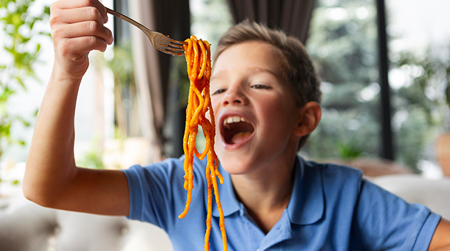 Макаронные изделия в рационе питания детей