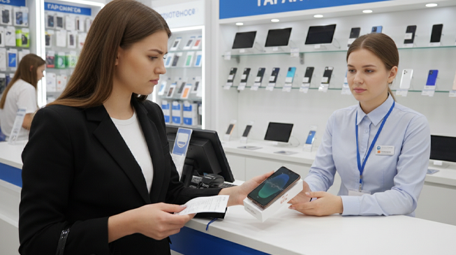 Как вернуть или обменять сотовый телефон?