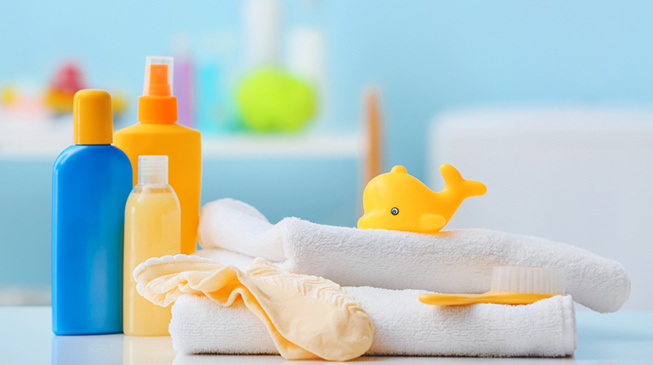 Первая косметика малыша