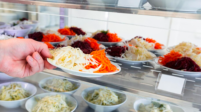 Выбор готового салата