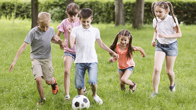 Подвижные игры в жизни детей