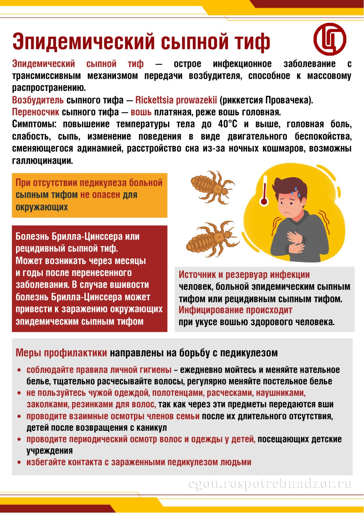 Эпидемический сыпной тиф