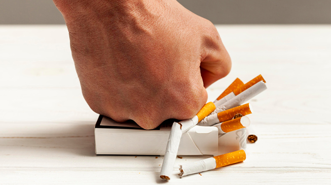 Оставьте курение в прошлом