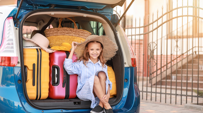Путешествие с ребенком на машине