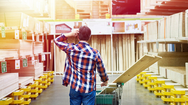 Покупка строительных материалов