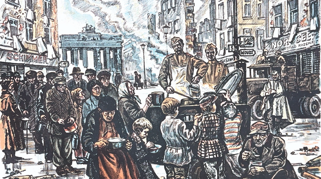 Эстамп «Милосердие победителей»