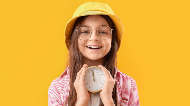 Режим в дни школьных каникул