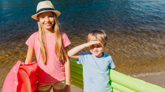 Безопасность детей на море