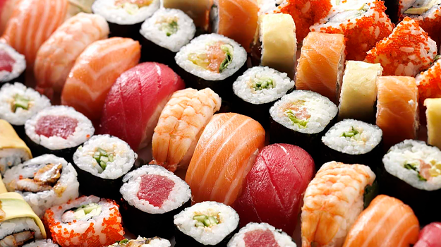 Безопасная покупка суши и роллов