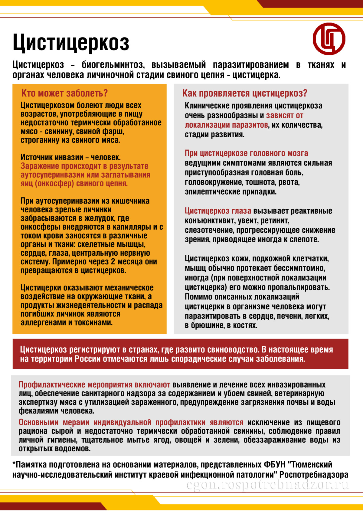 Цистицеркоз