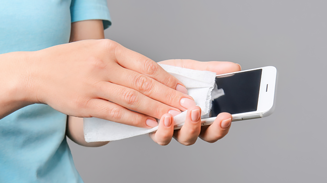 Обработка смартфонов и фитнес-браслетов