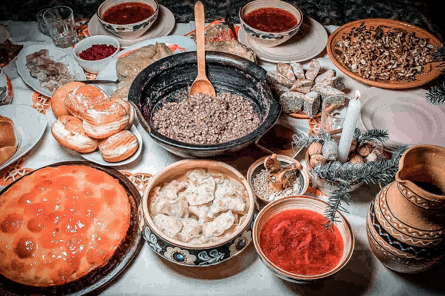 Блюда на Новый Год (год Дракона) - рецепты с фото на натяжныепотолкибрянск.рф ( рецептов новогодних блюд)